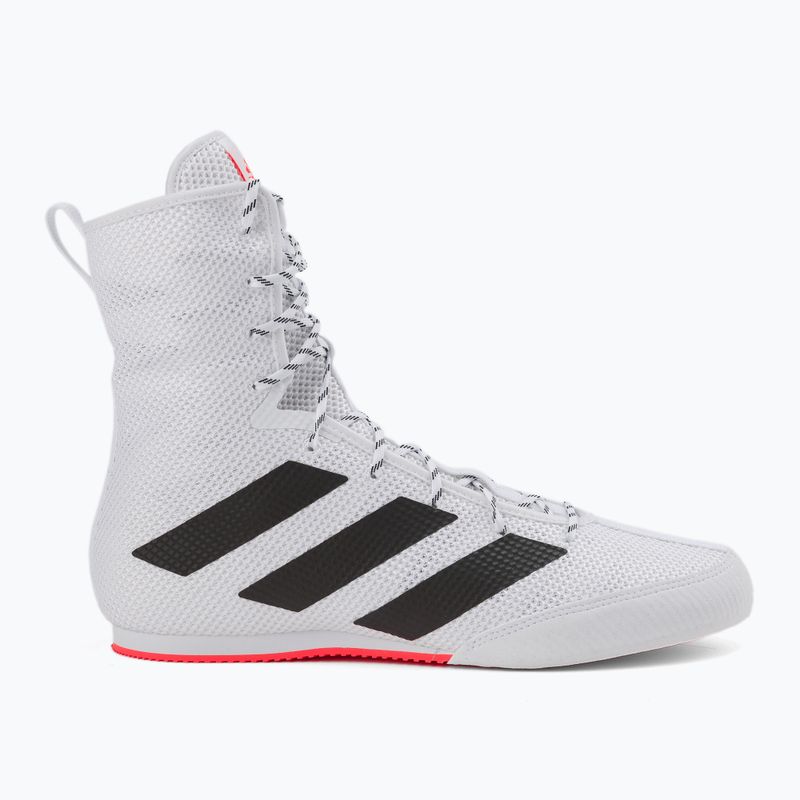 Boxen Schuhe adidas Box Hog 3 weiß und schwarz GV9975 2