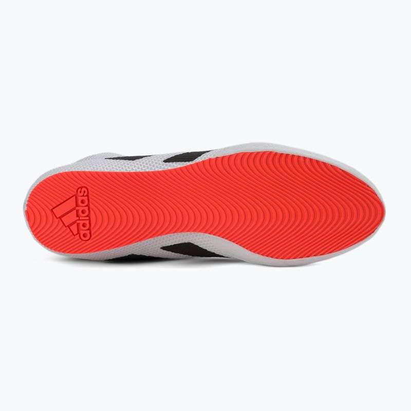 Boxen Schuhe adidas Box Hog 3 weiß und schwarz GV9975 4
