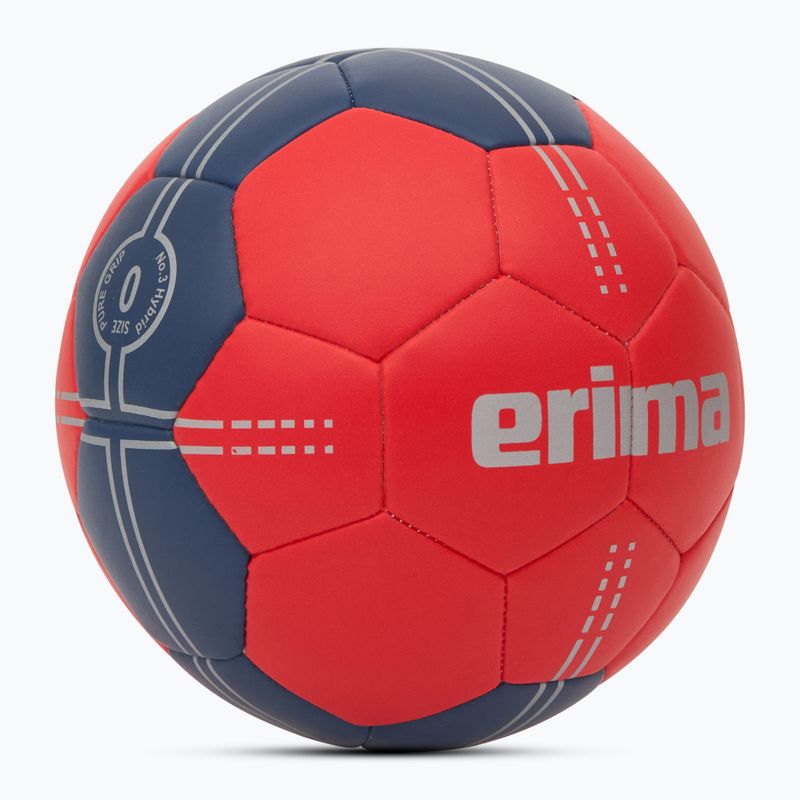 ERIMA Pure Grip Handball No. 3 Hybrid rot/neu navy Größe 0 2