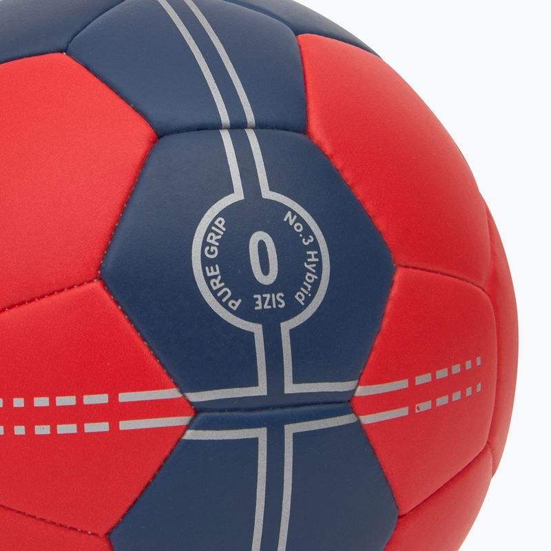 ERIMA Pure Grip Handball No. 3 Hybrid rot/neu navy Größe 0 3
