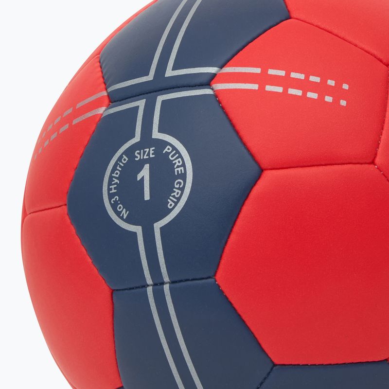 ERIMA Pure Grip Handball No. 3 Hybrid rot/neu navy Größe 1 3