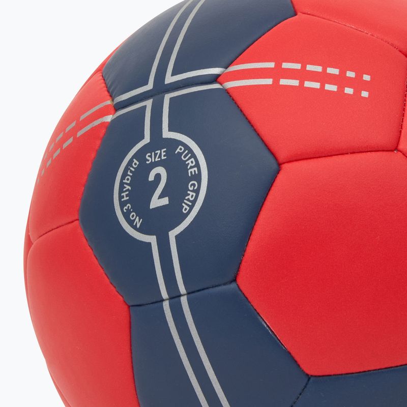 ERIMA Pure Grip Handball No. 3 Hybrid rot/neu navy Größe 2 3