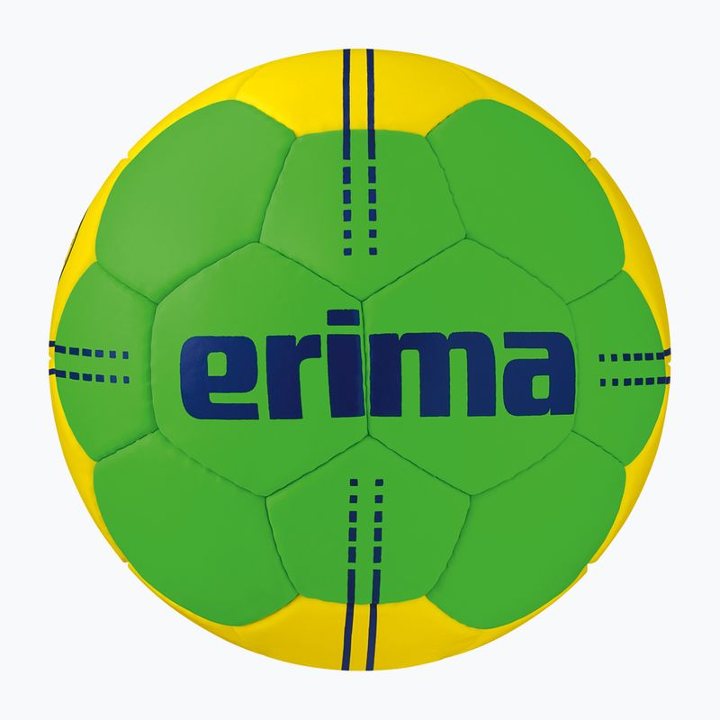 ERIMA Pure Grip Handball No. 4 grün/gelb Größe 2