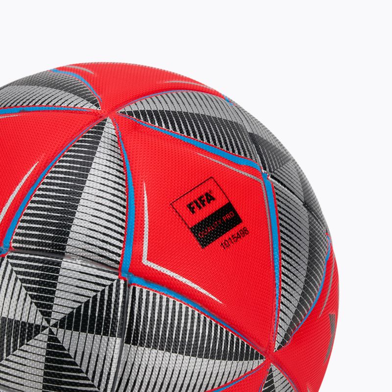 ERIMA Senzor Star Match Fluo feurige Koralle/schwarz Fußball Größe 5 3