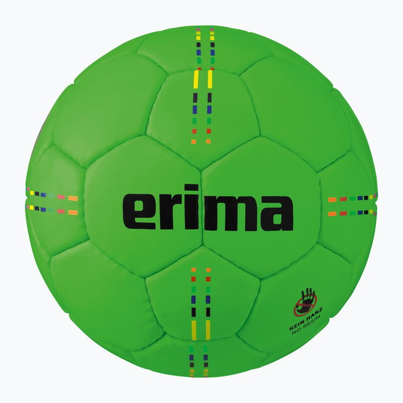 ERIMA Pure Grip Handball No. 5 Wax-Free grün Größe 1