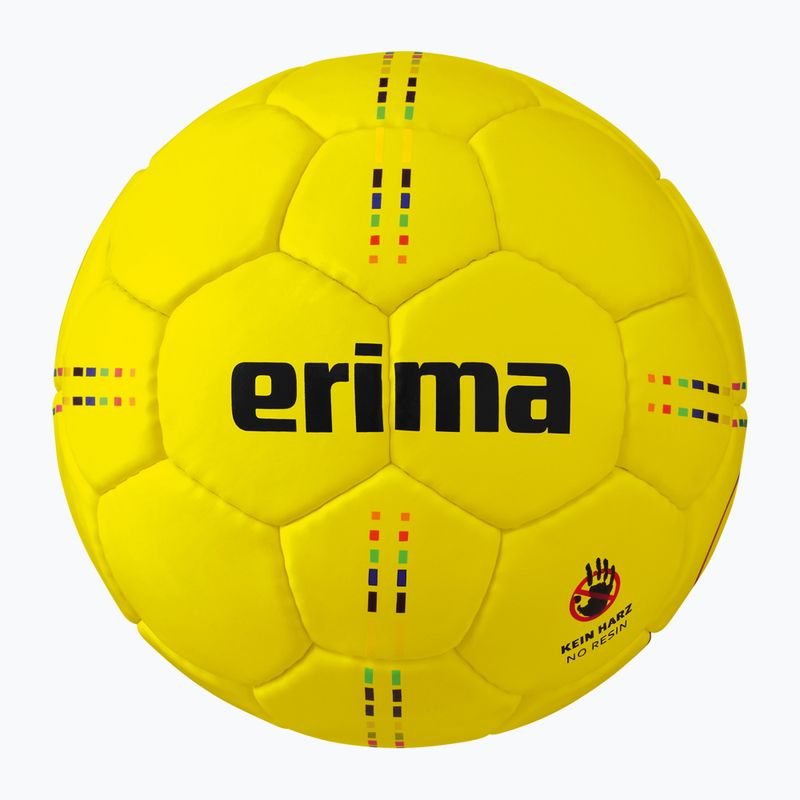 ERIMA Pure Grip Handball No. 5 Wax-Free gelb Größe 0 4