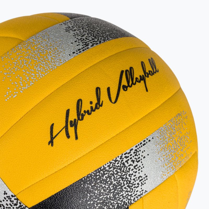 ERIMA Hybrid Volleyball gelb/schwarz/silber 3