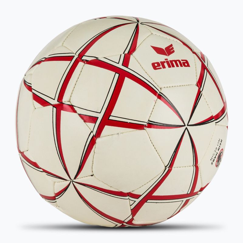 ERIMA Magic White Training Handball weiß/rot Größe 0 2