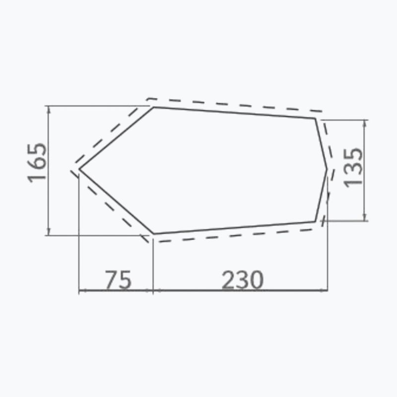 Zeltboden für VAUDE FP Taurus 3P Schulter 2