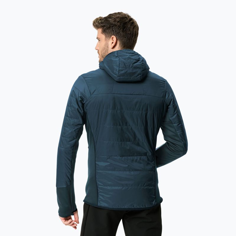 Herren VAUDE Sesvenna IV isolierte Jacke dunkles Meer 2