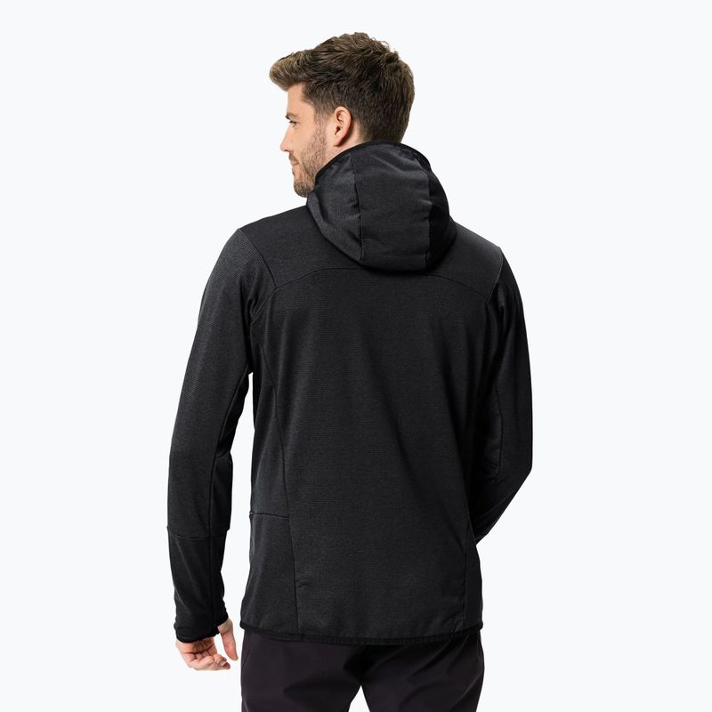 Herren VAUDE Monviso Fleece II Sweatshirt schwarz 2