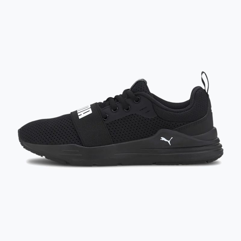 PUMA Wired Run Jr Kinderschuhe puma schwarz/puma weiß 9