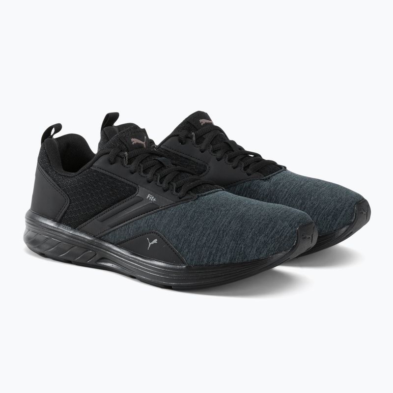 PUMA Nrgy Comet Laufschuhe schwarz-grau 190556 38 4