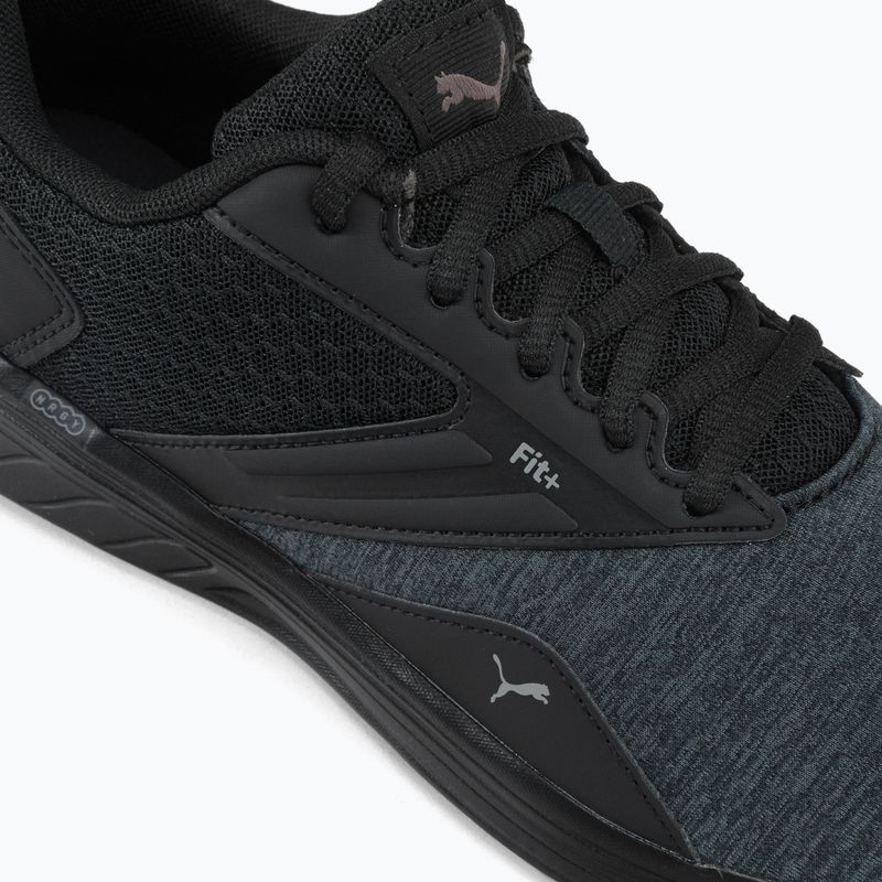 PUMA Nrgy Comet Laufschuhe schwarz-grau 190556 38 7
