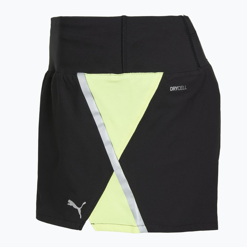 Damen-Laufshorts Puma Run Lite Woven Ultra Shorts black/neon 3