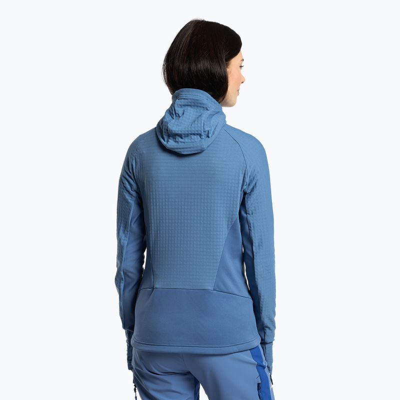 Damen Fallschirmspringen Sweatshirt Schöffel Rotbach Hoody blau 2-13298/8575 3