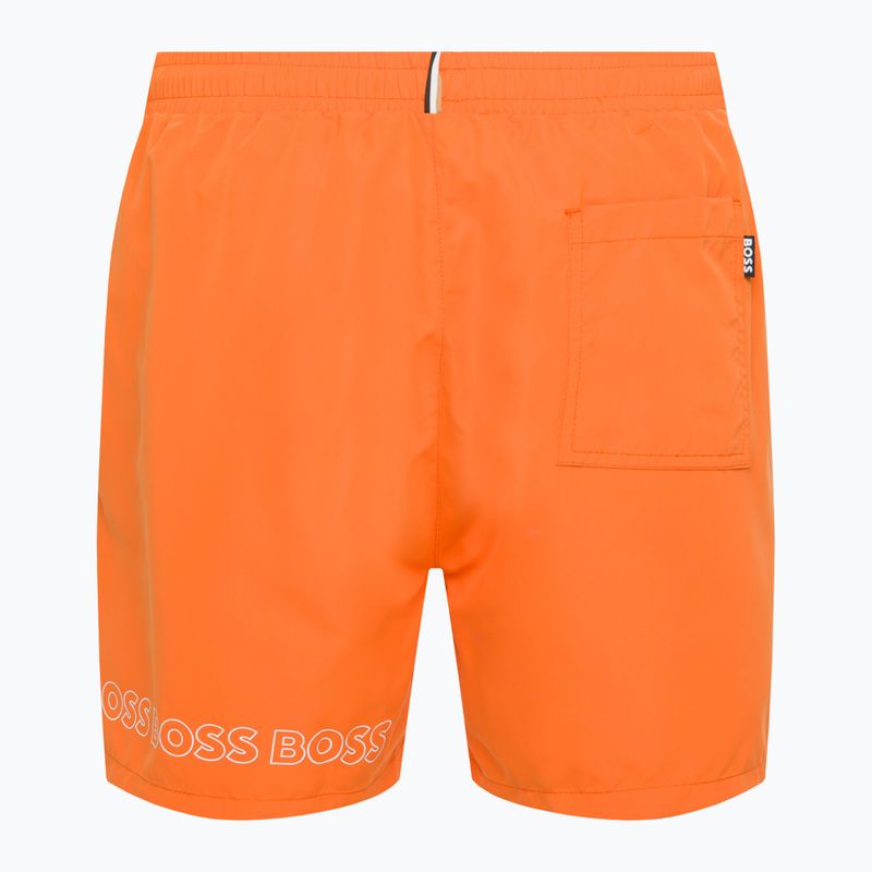 Hugo Boss Dolphin Herren-Badeshorts orange 50469300-829 2