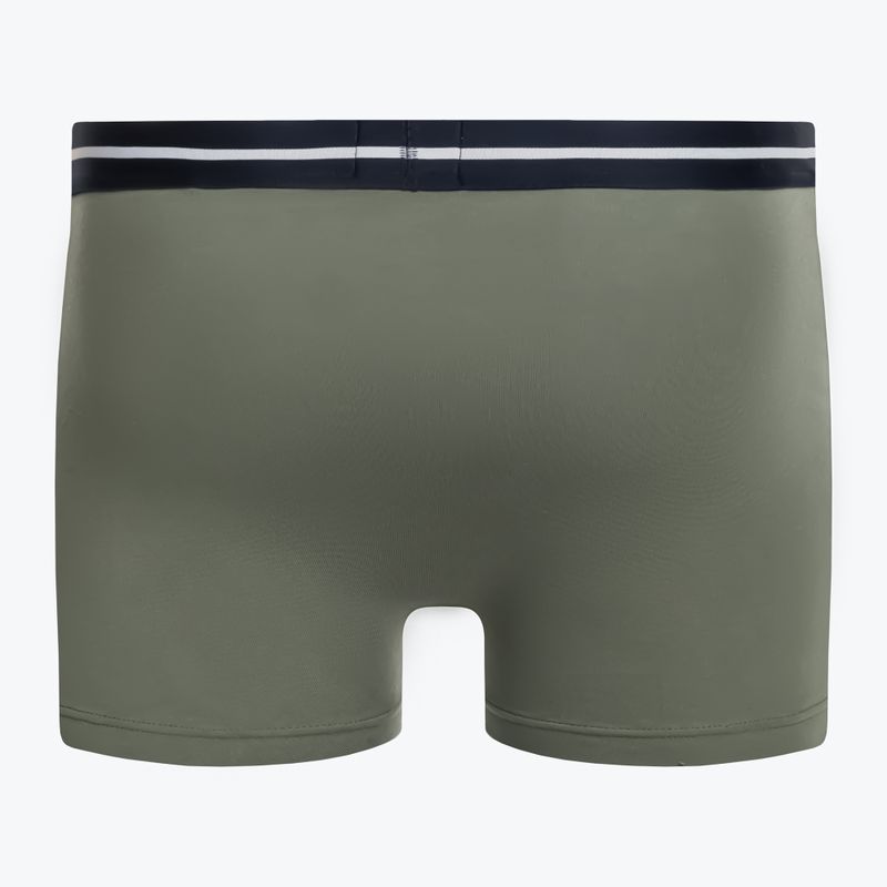 Hugo Boss Trunk Bold Design Herren Boxershorts 3 Paar blau/schwarz/grün 50490027-466 3