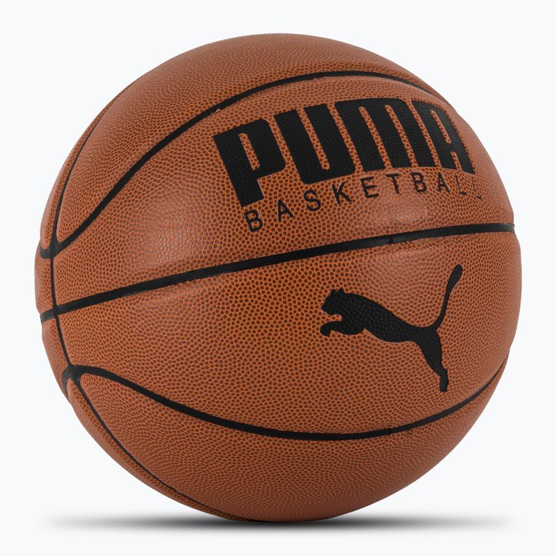 Basketball PUMA Basketball Top leather brown/puma black Größe 7 2
