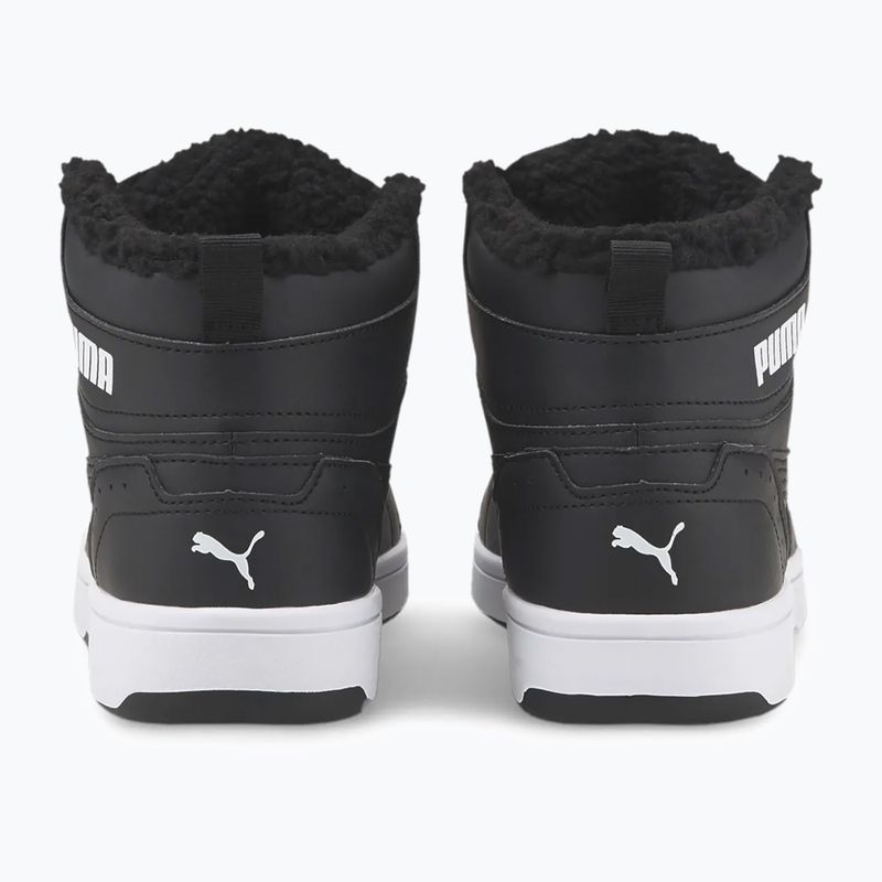PUMA Rebound Joy Fur Jr Kinderschuhe puma schwarz/puma weiß