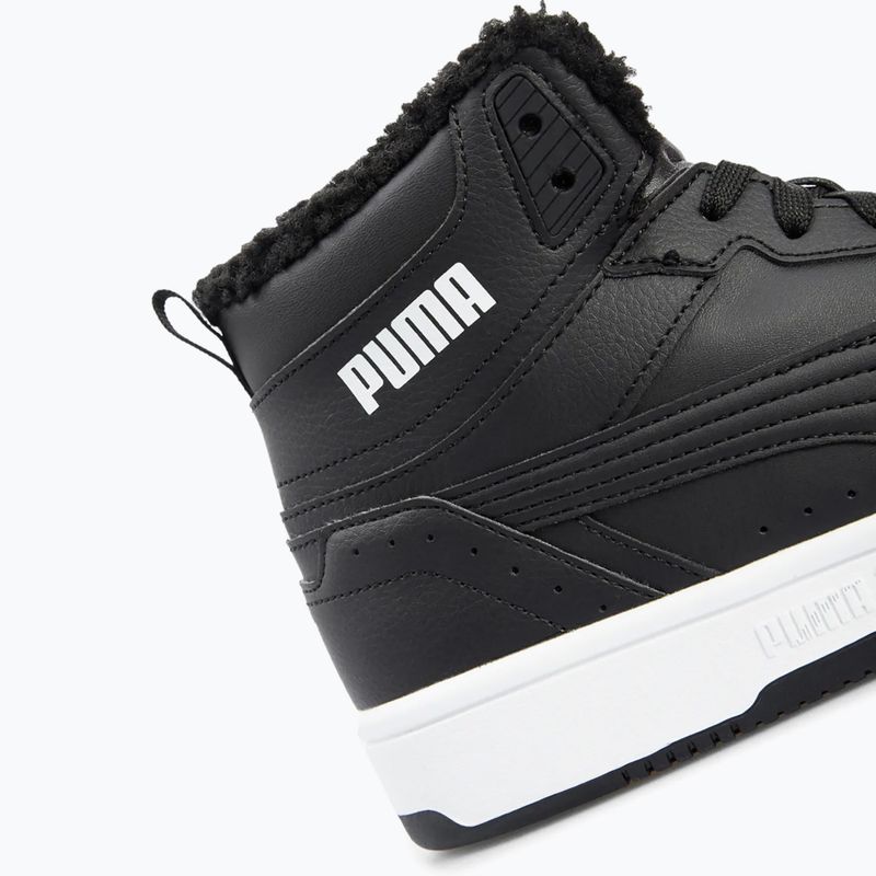 PUMA Rebound Joy Fur Jr Kinderschuhe puma schwarz/puma weiß