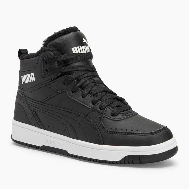PUMA Rebound Joy Fur Jr Kinderschuhe puma schwarz/puma weiß