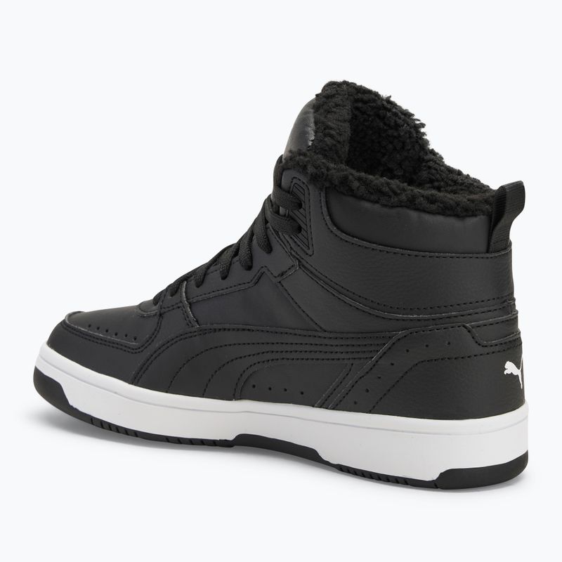 PUMA Rebound Joy Fur Jr Kinderschuhe puma schwarz/puma weiß