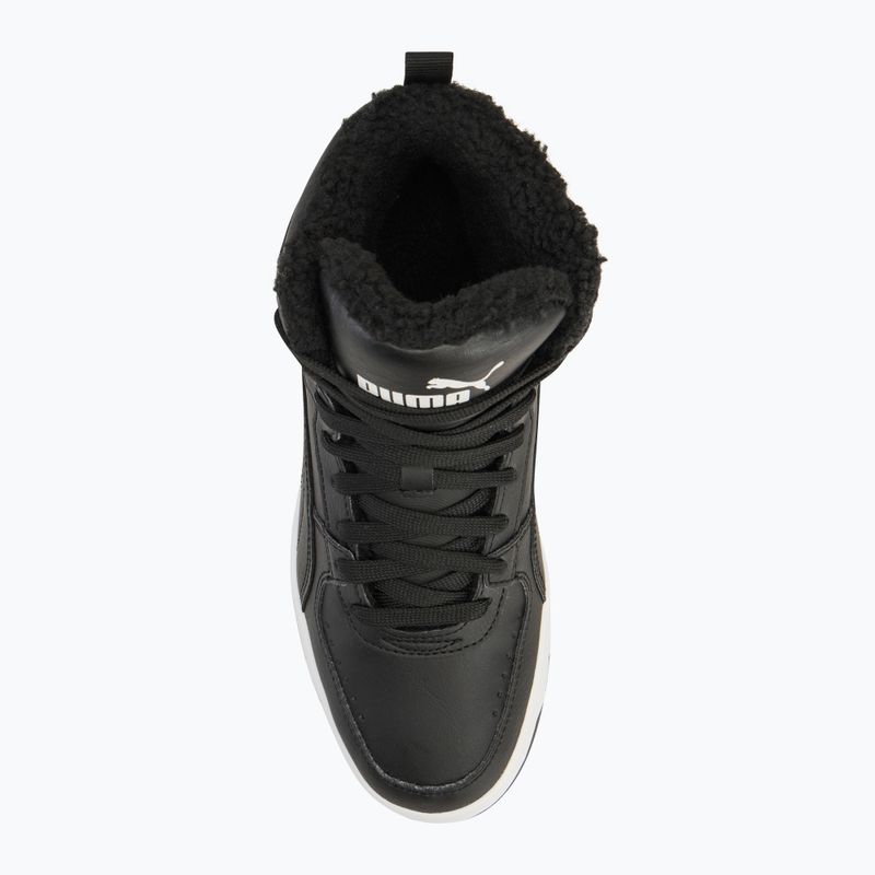 PUMA Rebound Joy Fur Jr Kinderschuhe puma schwarz/puma weiß