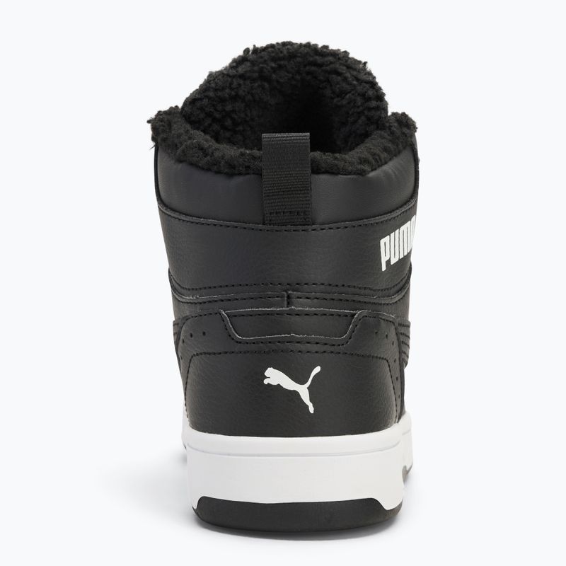 PUMA Rebound Joy Fur Jr Kinderschuhe puma schwarz/puma weiß