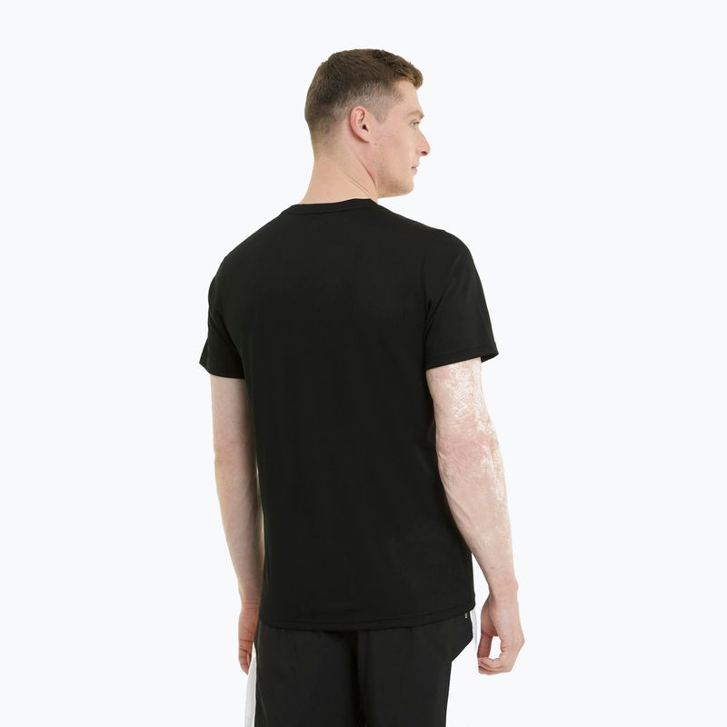 Herren PUMA Performance Cat Trainings-T-Shirt schwarz 520315 01 4