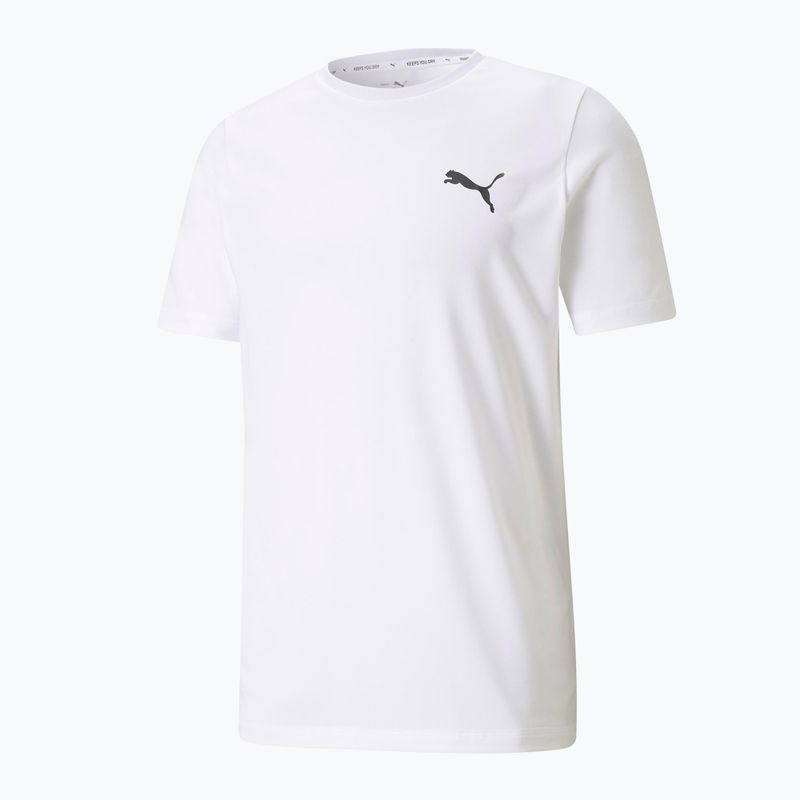 Herren Trainings-T-Shirt PUMA Active Small Logo weiß 586725 6