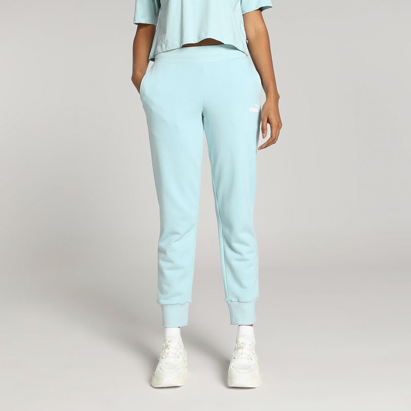 Damen PUMA ESS Sweatpants TR Cl (S) türkis surf