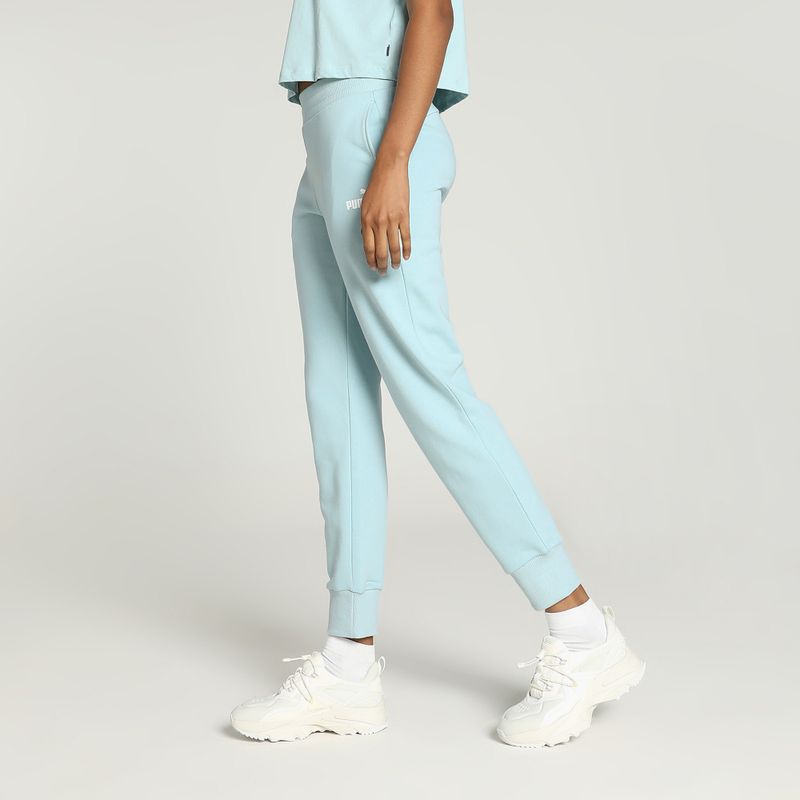 Damen PUMA ESS Sweatpants TR Cl (S) türkis surf