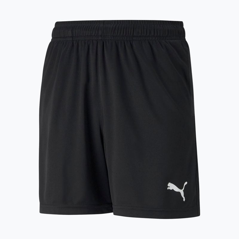 Fußball-Shorts Kinder Puma Teamrise schwarz 6573373