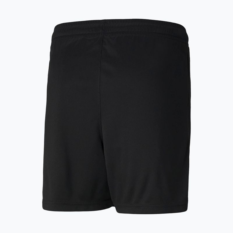 Fußball-Shorts Kinder Puma Teamrise schwarz 6573373 2