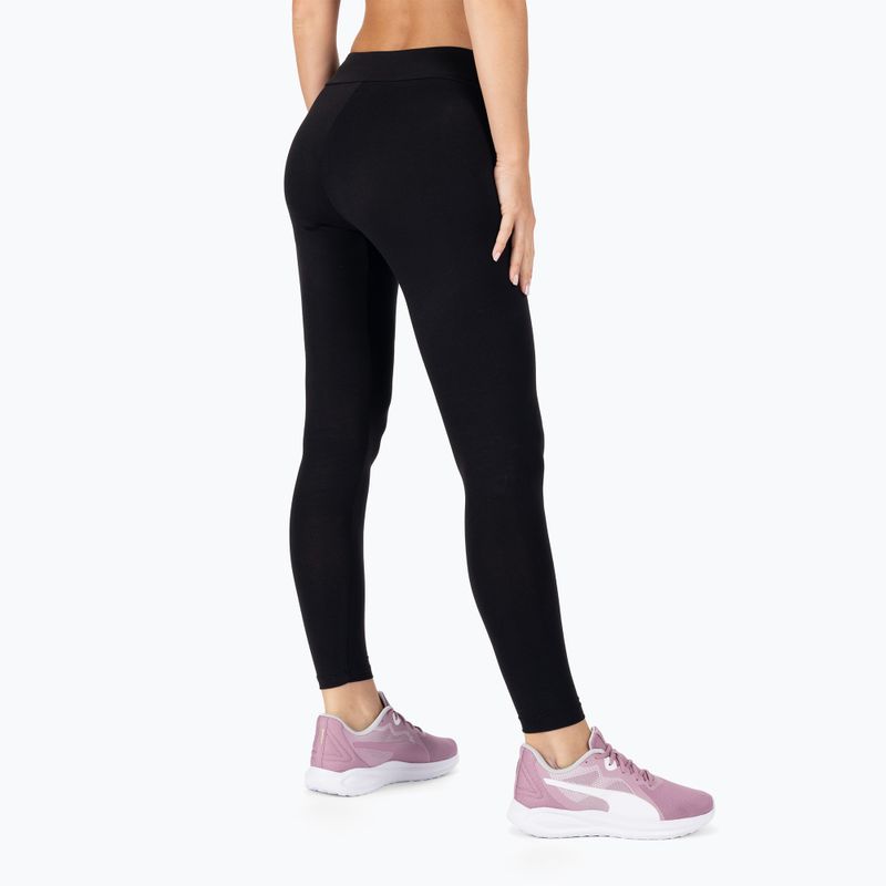 Damen Trainingsleggings PUMA Essentials Graphic schwarz 586875_01 3