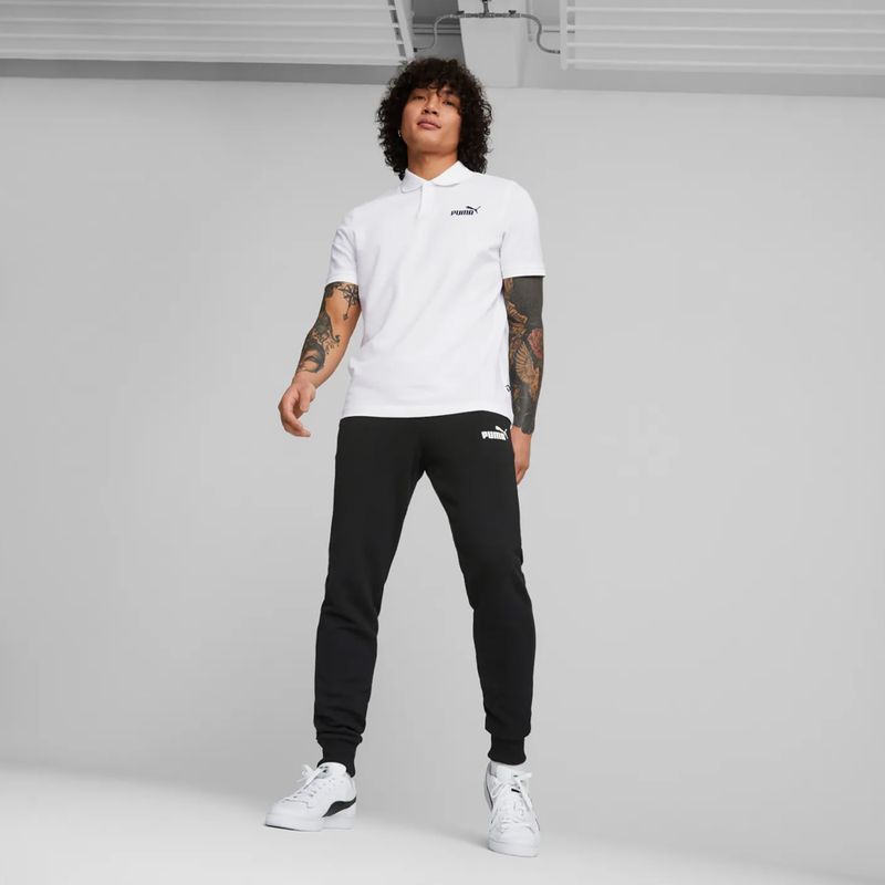 Herren PUMA Essentials Logo Hose puma schwarz