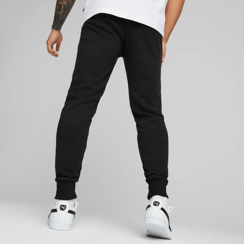 Herren PUMA Essentials Logo Hose puma schwarz