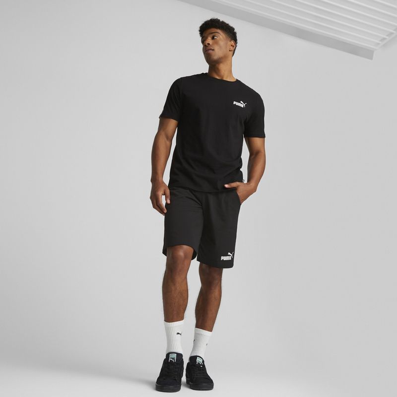 Herren PUMA Ess Jersey Shorts puma schwarz