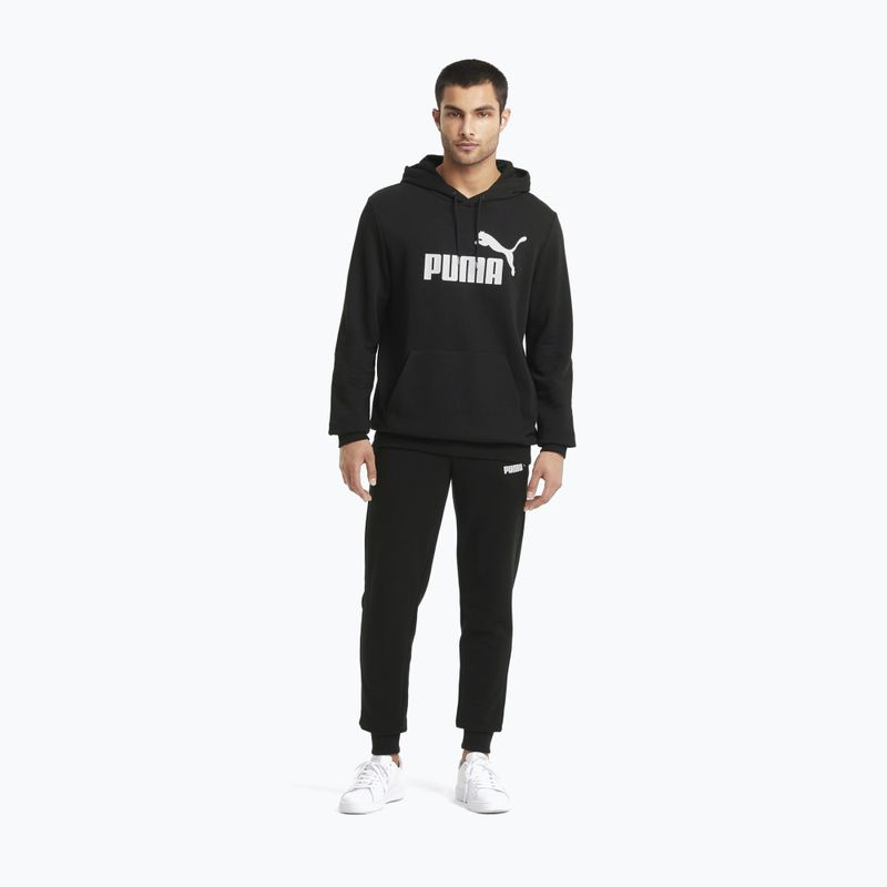 Herren Hoodie Sweatshirt PUMA Essentials Big Logo Hoodie TR puma black 2