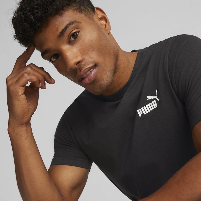 Herren PUMA Ess Small Logo Tee puma schwarz 6
