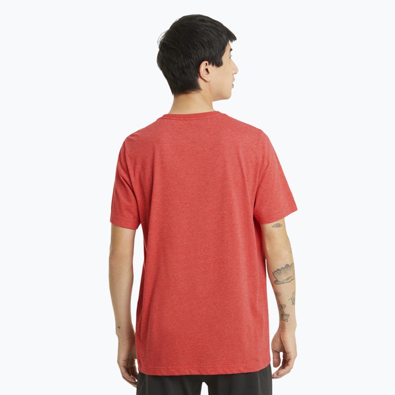 Shirt Herren PUMA Essentials Heather Tee high risk red 3