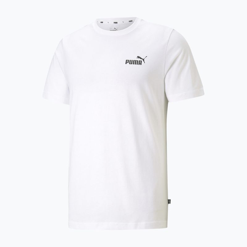 Herren PUMA Ess Small Logo Tee puma weiß