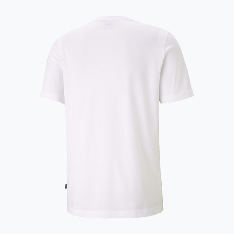 Herren PUMA Ess Small Logo Tee puma weiß