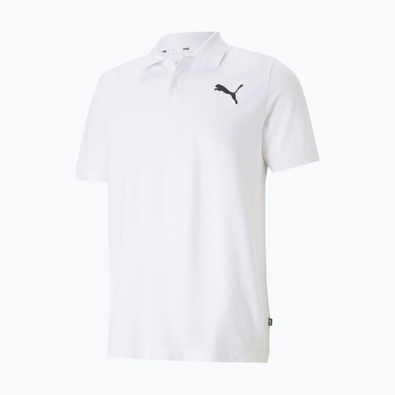 Herren PUMA Ess Pique Polo Shirt puma weiß/kat 4