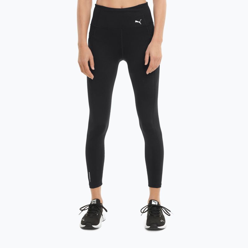 Damen Trainingsleggings PUMA Favorite Forever Hohe Taille 7/8 schwarz 520267 01 3