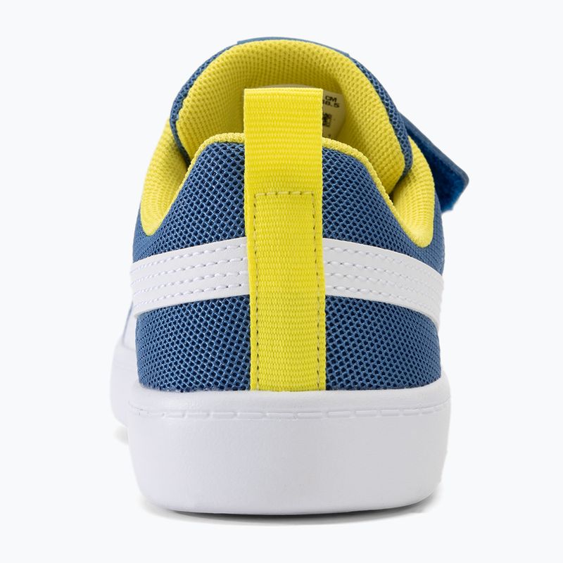 PUMA Courtflex v2 Mesh V PS star sapphire/puma weiß Kinderschuhe