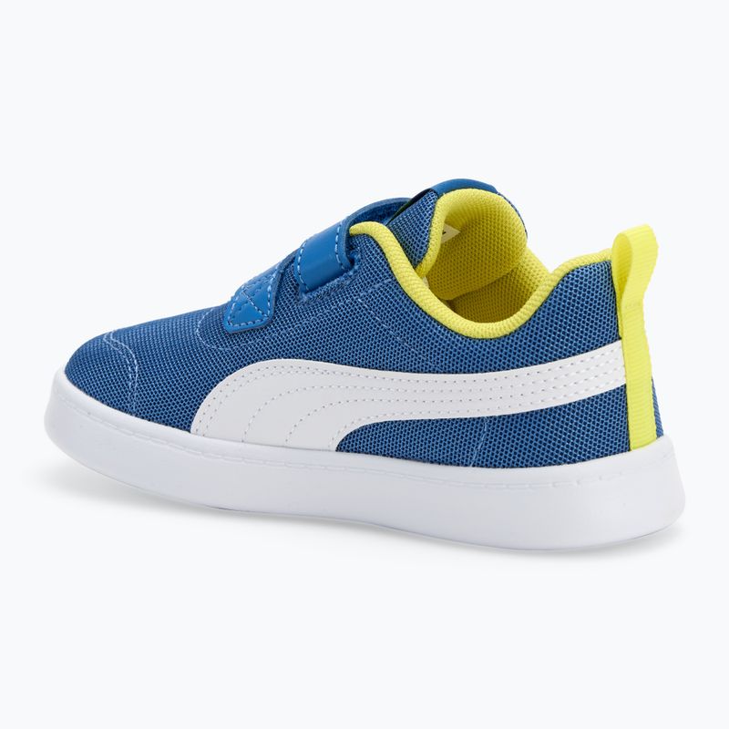 PUMA Courtflex v2 Mesh V Inf star shappire/puma weiß Kinderschuhe 3