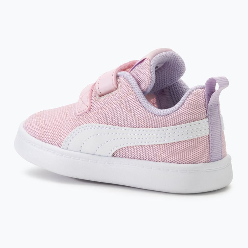 PUMA Courtflex v2 Mesh V Inf rosa Damen/puma weiß Kinderschuhe 3