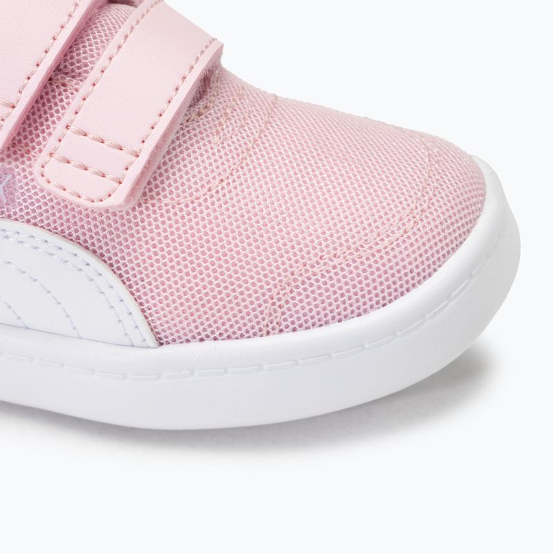 PUMA Courtflex v2 Mesh V Inf rosa Damen/puma weiß Kinderschuhe 7